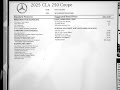 2025 Mercedes-Benz CLA 250