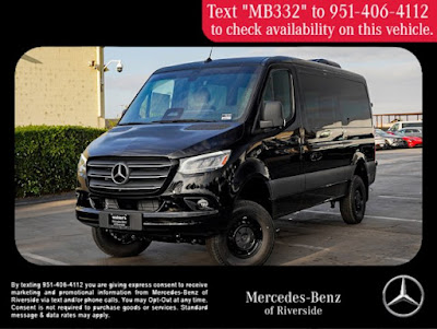 2025 Mercedes-Benz Sprinter Cargo Van